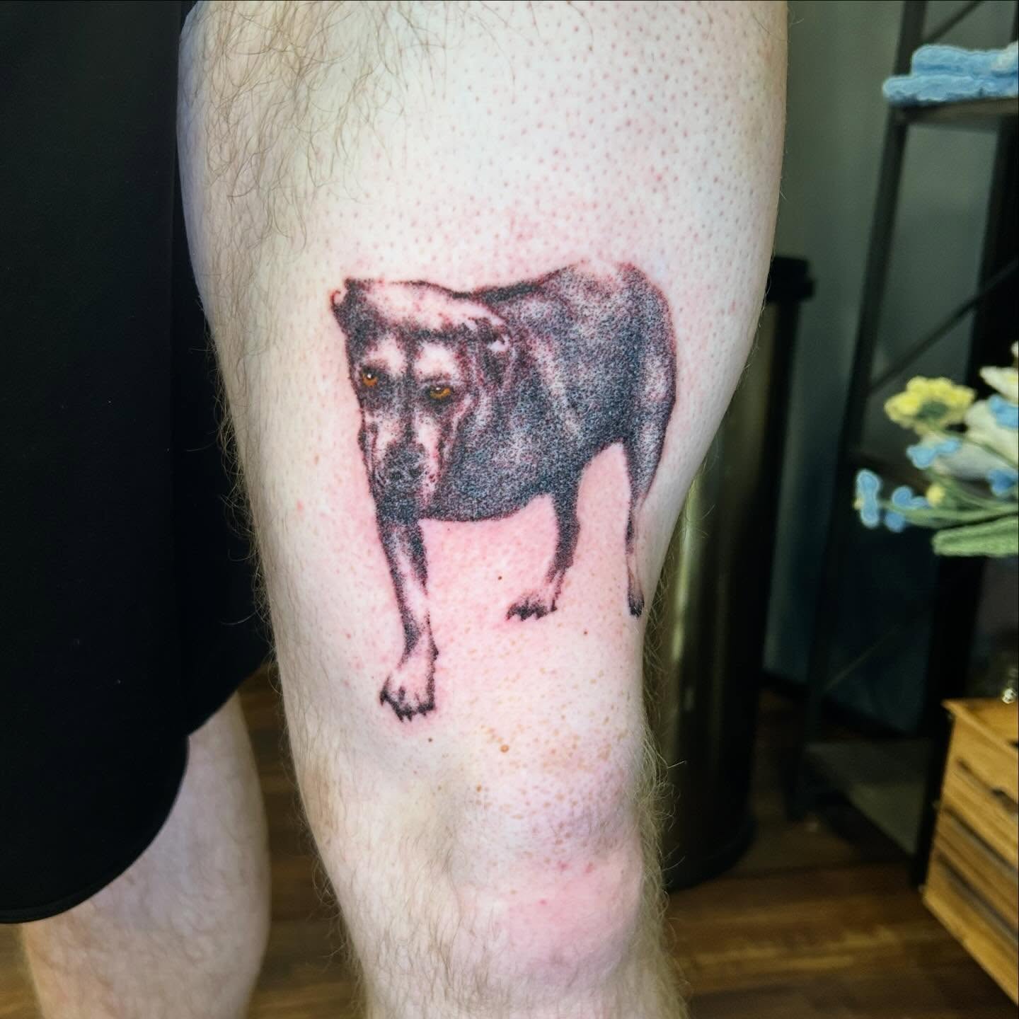 Tattoo by @lisa_inkk — dotwork