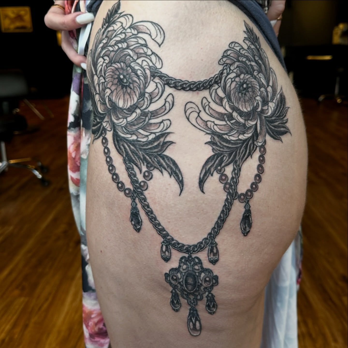 Tattoo by @callme.tvulture — black_and_grey, realism