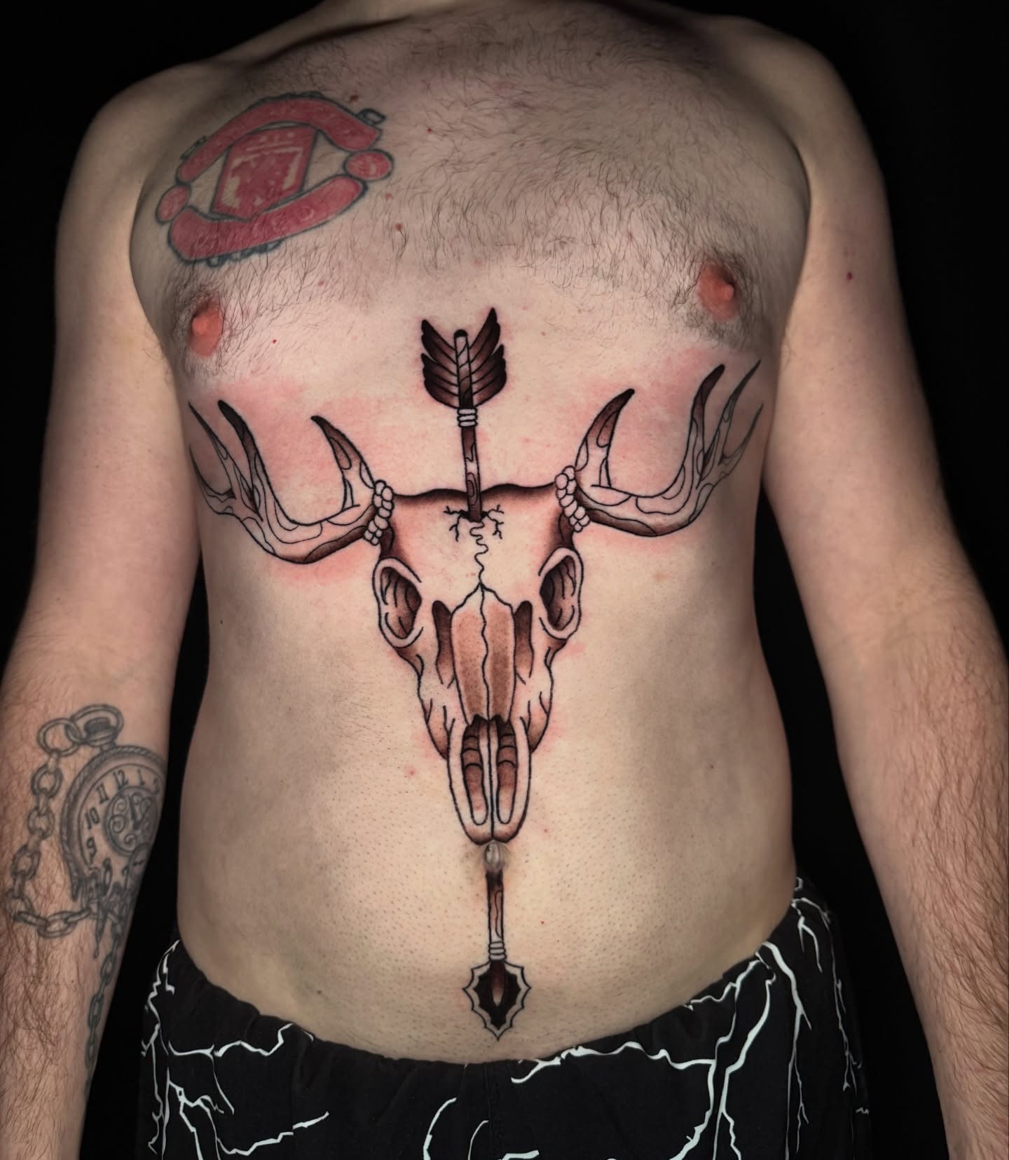 Tattoo by @redheadvendetta — black_and_grey