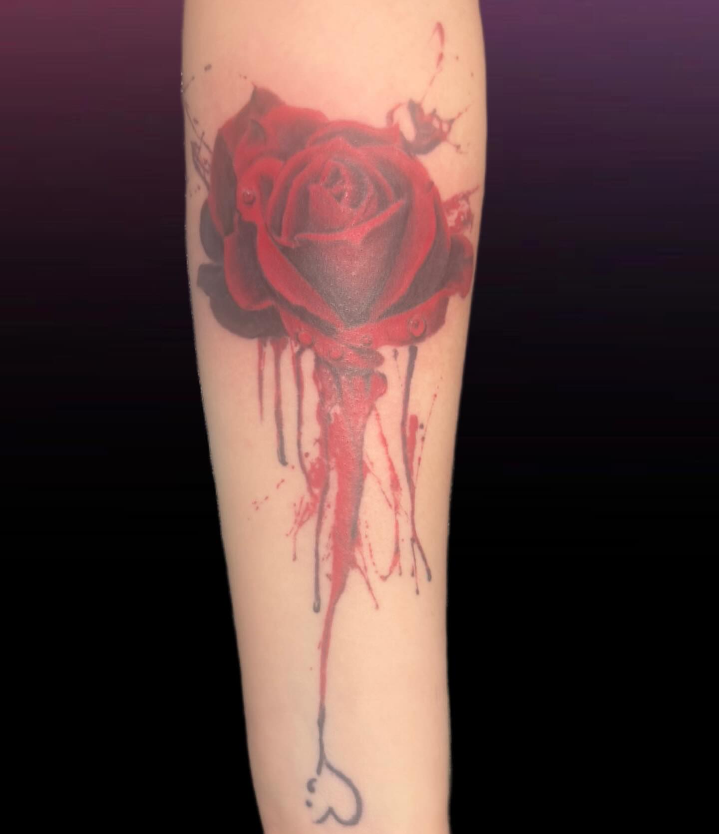 Tattoo by @haileymariastudio — dark_realism