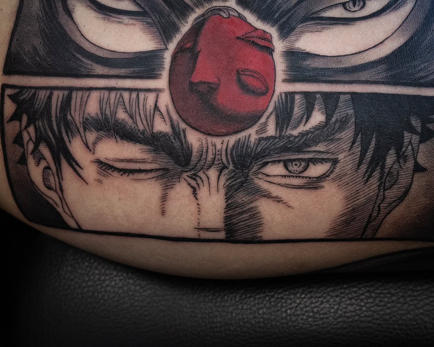 Tattoo by @glitchnstein β anime, realism