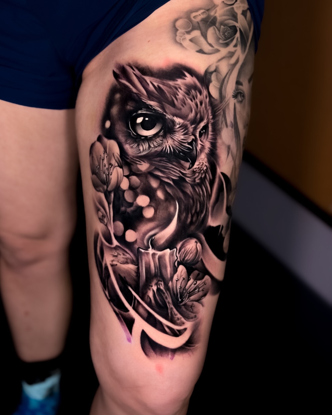 Tattoo by @imatattooer — realism, dotwork