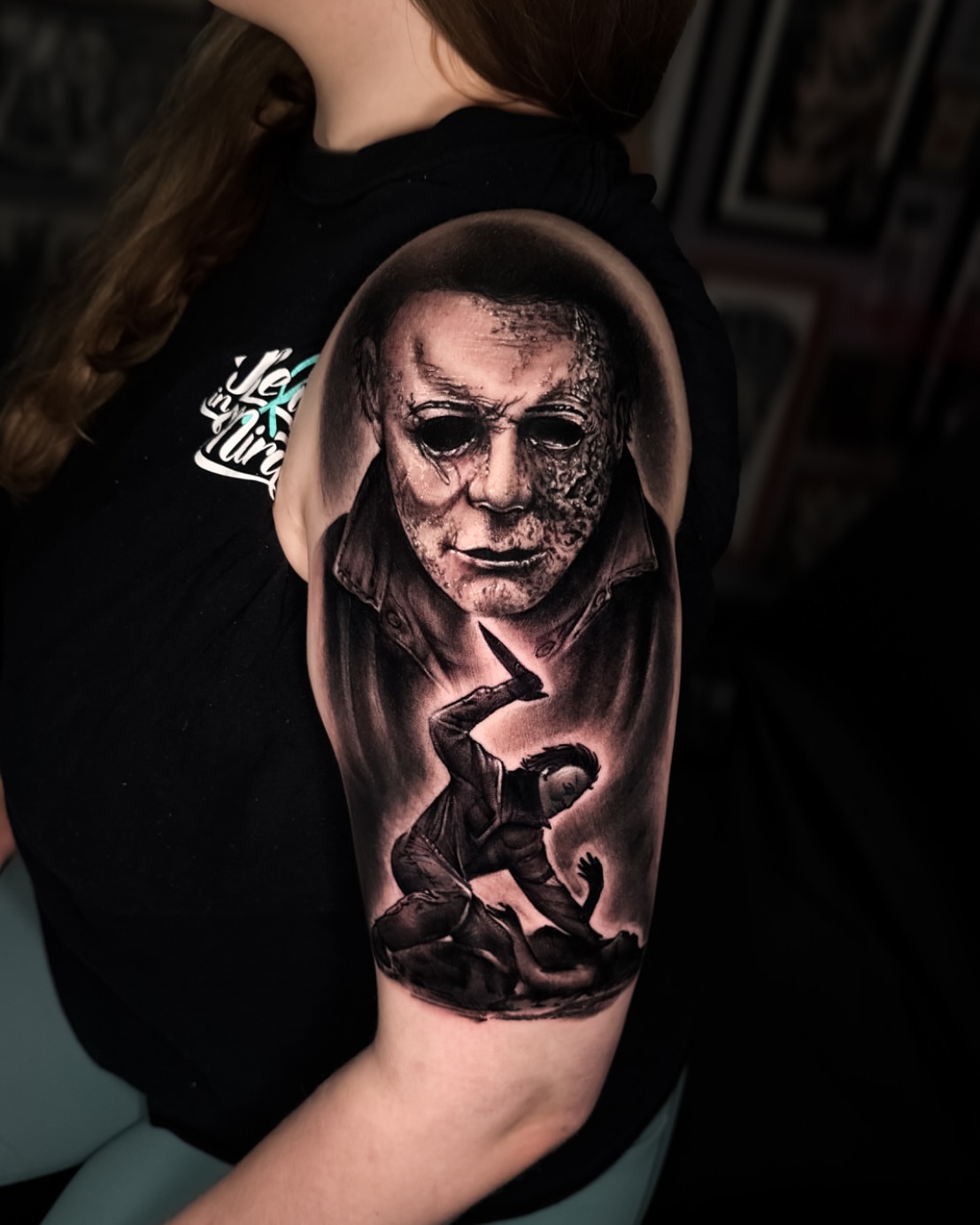 Tattoo by @imatattooer — realism, dark_realism