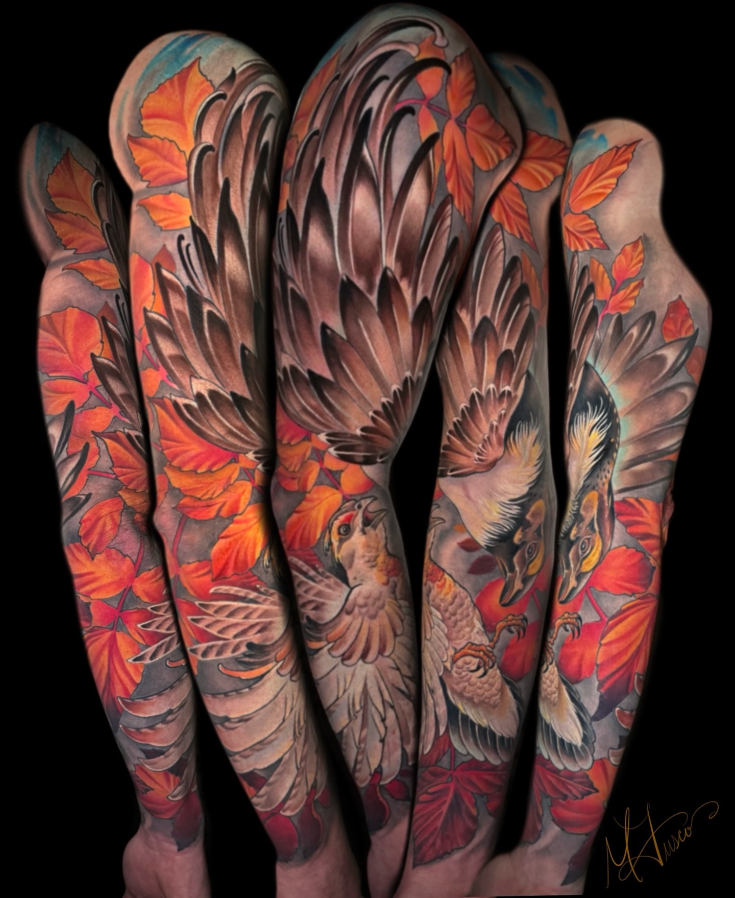 Tattoo by @meliis_eye — realism, dotwork