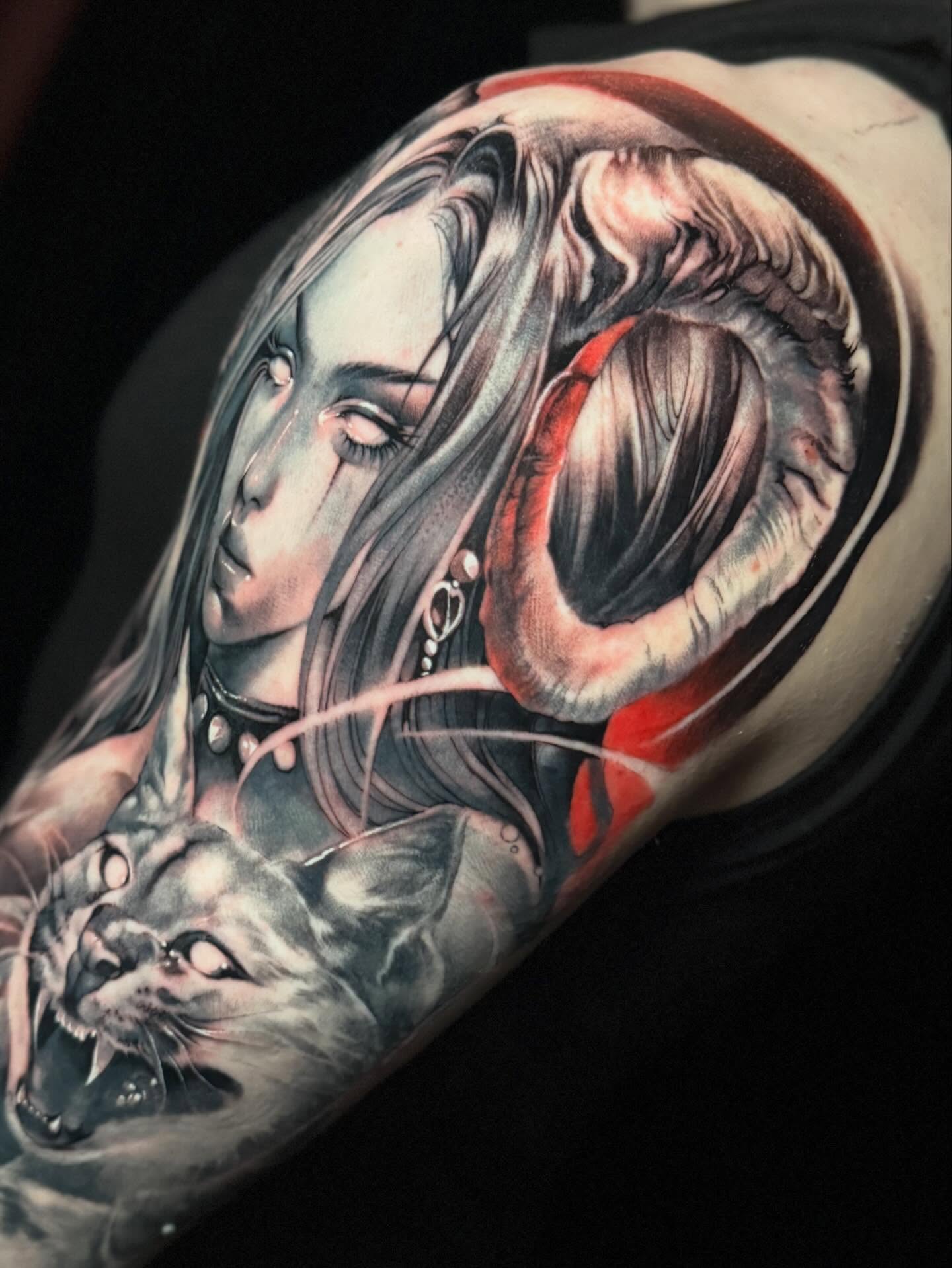 Tattoo by @senatattoos — realism, dark_realism