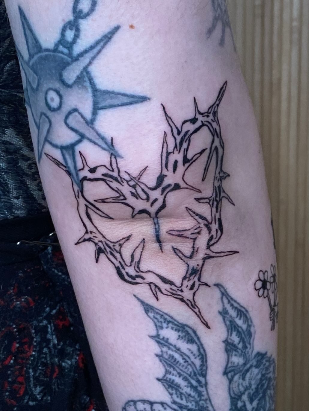 Tattoo by @spitfiregorltattoos — black_and_grey