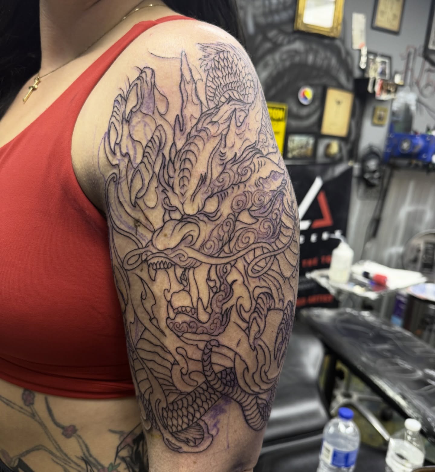 Tattoo by @garrett.morrell — japanese_irezumi