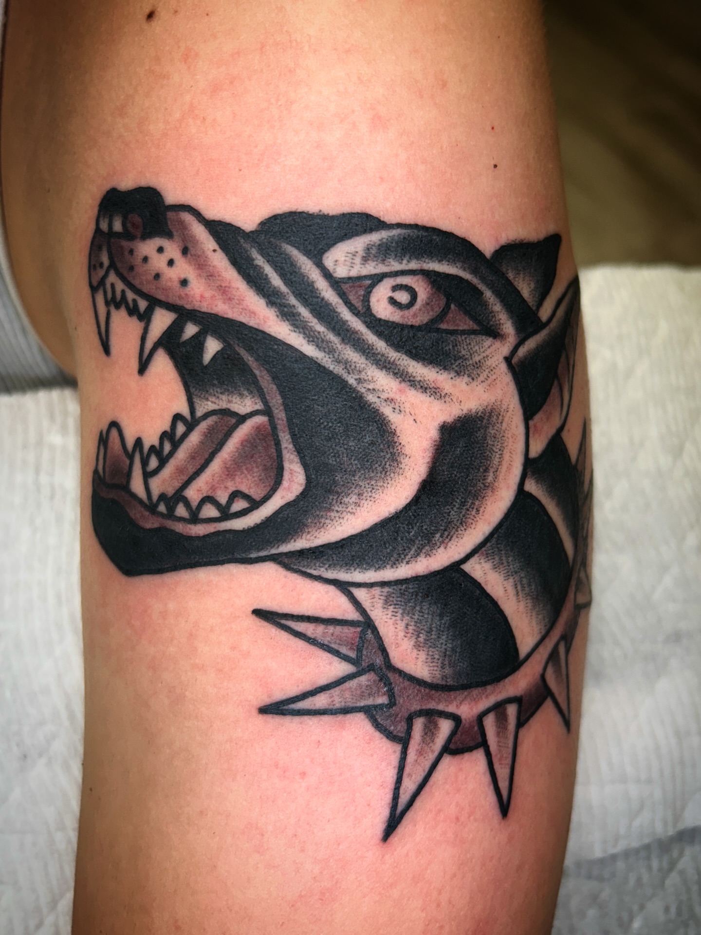 Tattoo by @ericcaudilltattoo — american_traditional