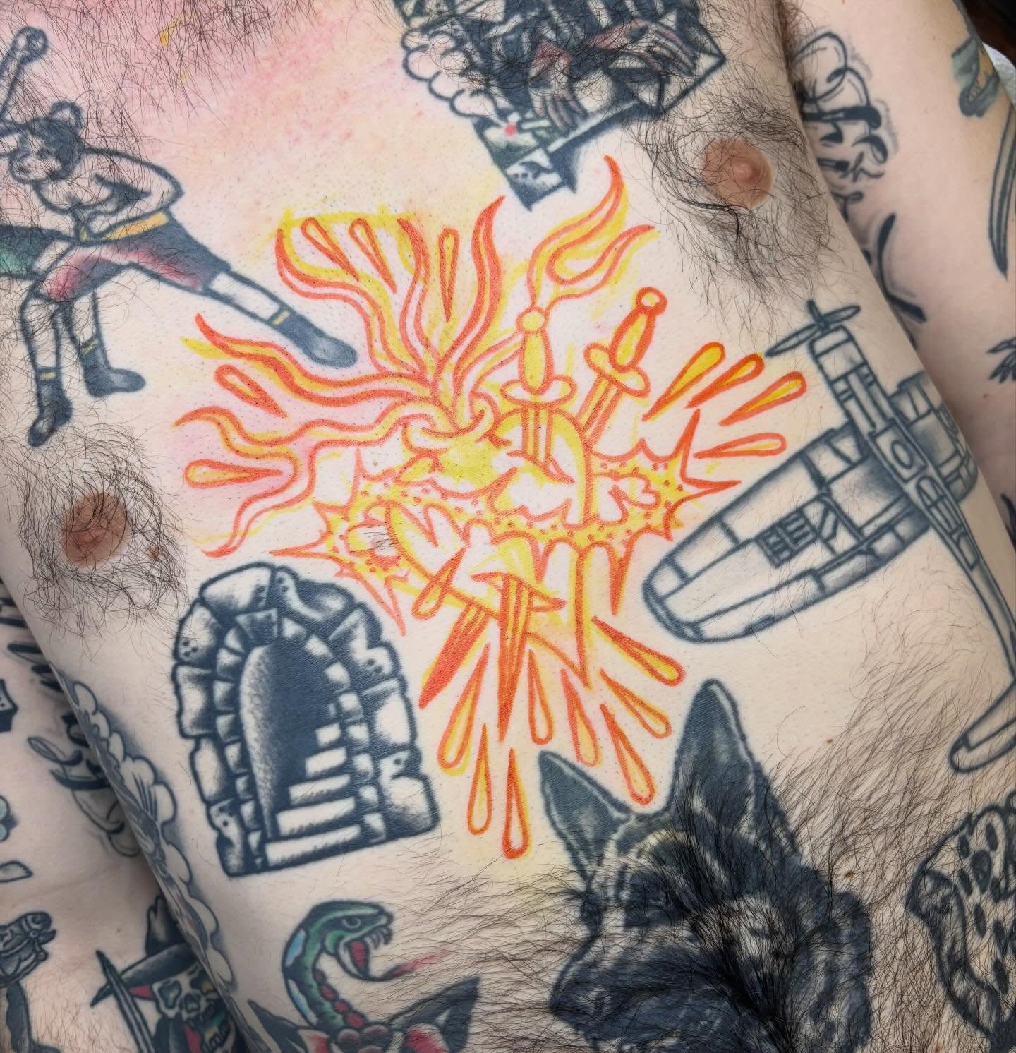 Tattoo by @stevereidtattoo — american_traditional