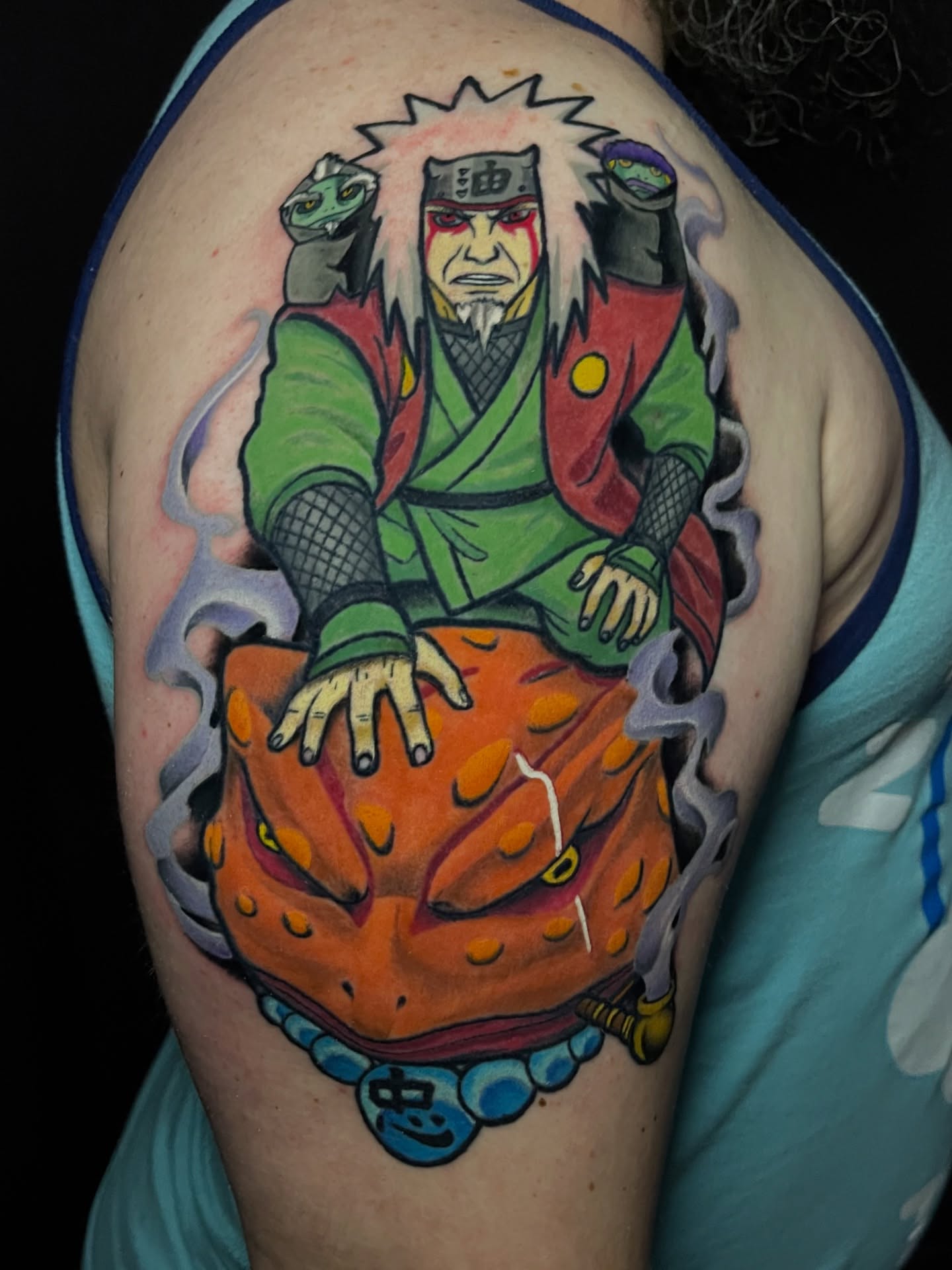 Tattoo by @inkedbymiked — anime