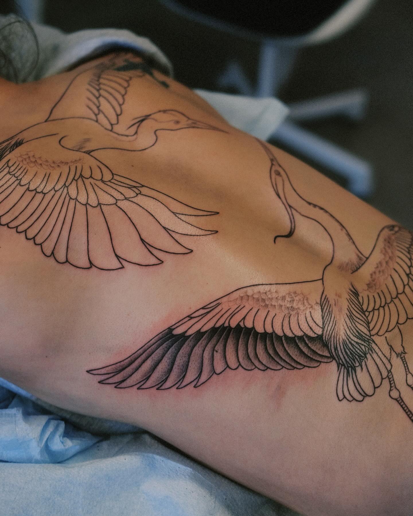 Tattoo by @jieminart — black_and_grey