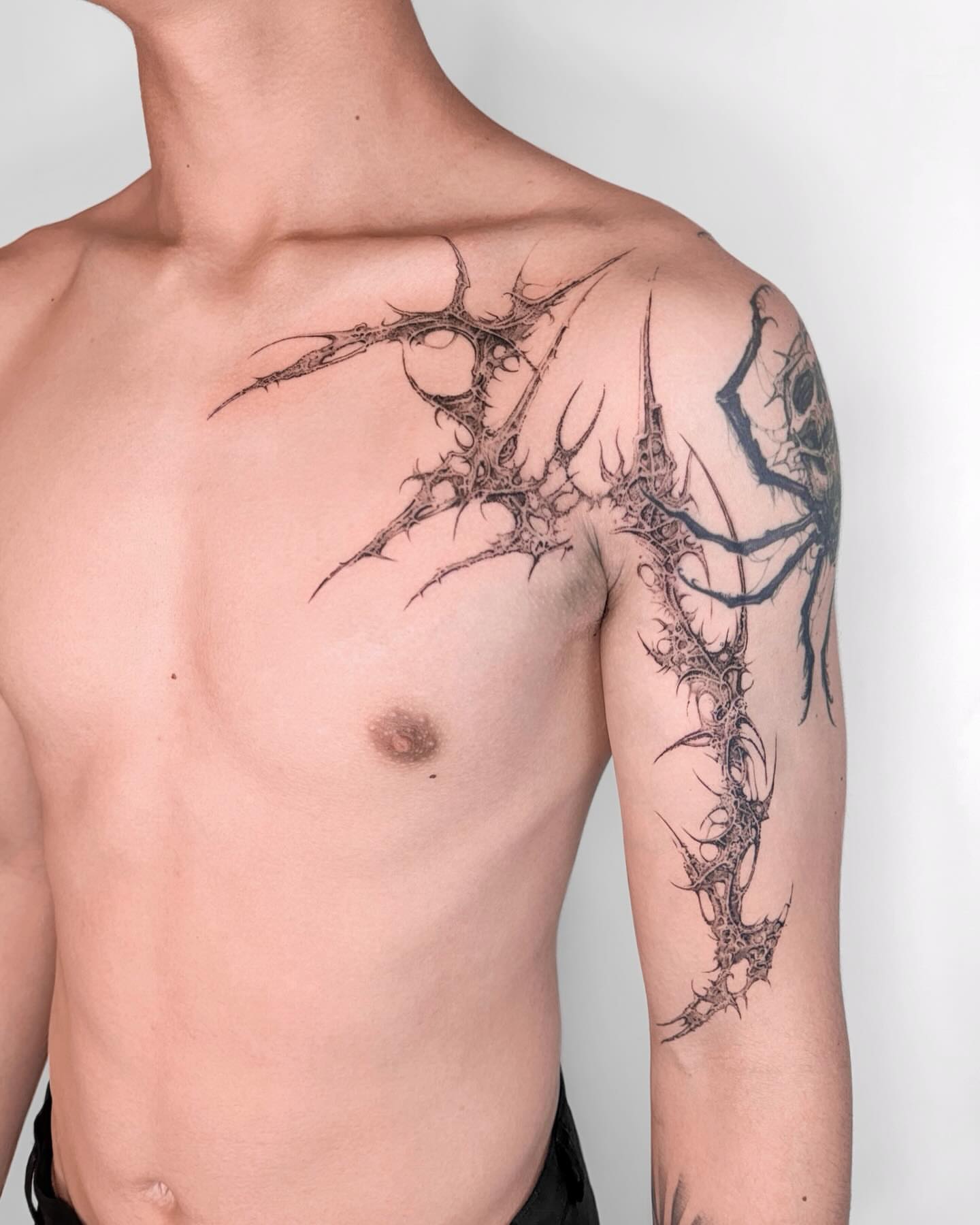 Tattoo by @ycc_tattoo — black_and_grey
