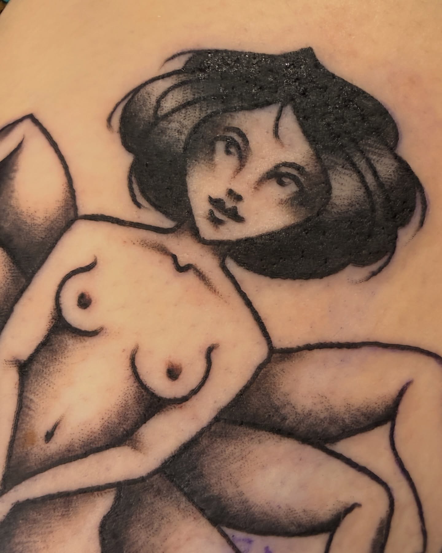 Tattoo by @radrattyripper β black_and_grey