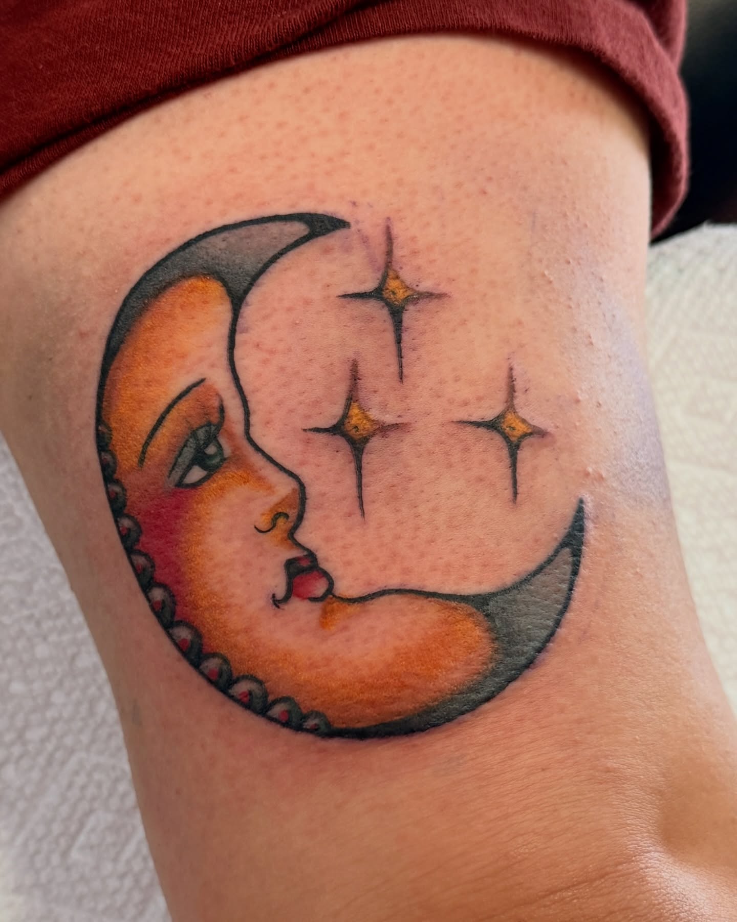 Tattoo by @radrattyripper β american_traditional, dotwork