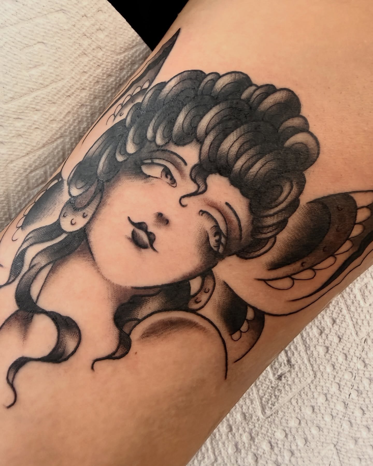 Tattoo by @radrattyripper β american_traditional, black_and_grey