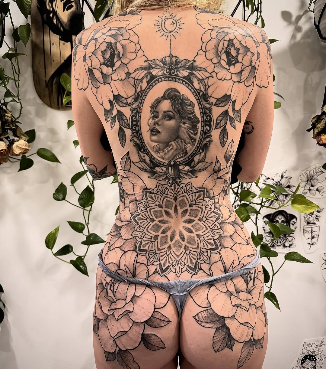 Tattoo by @darkartist82 — realism, black_and_grey