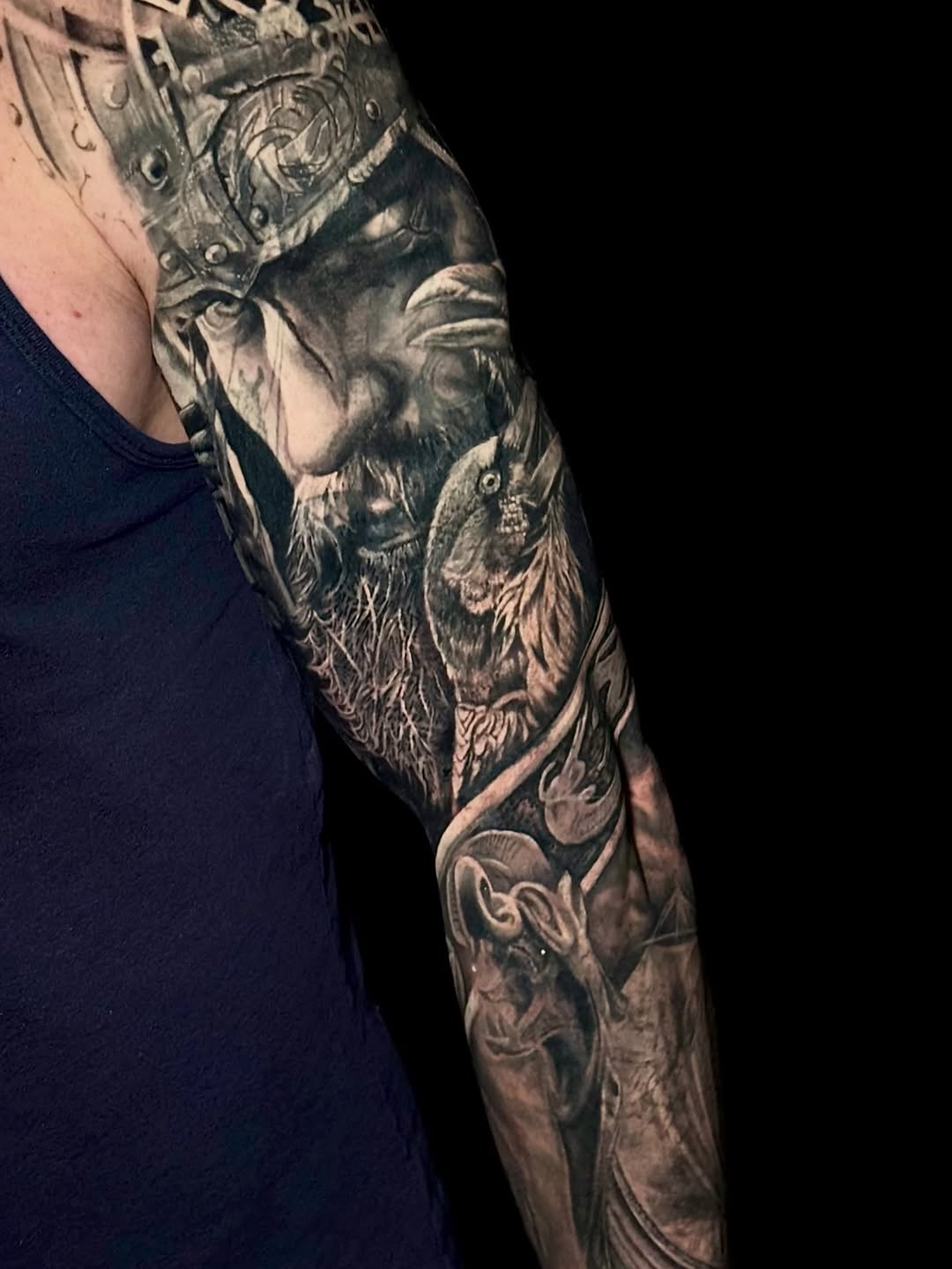 Tattoo by Dustin Nobert, Calgary, Canada
