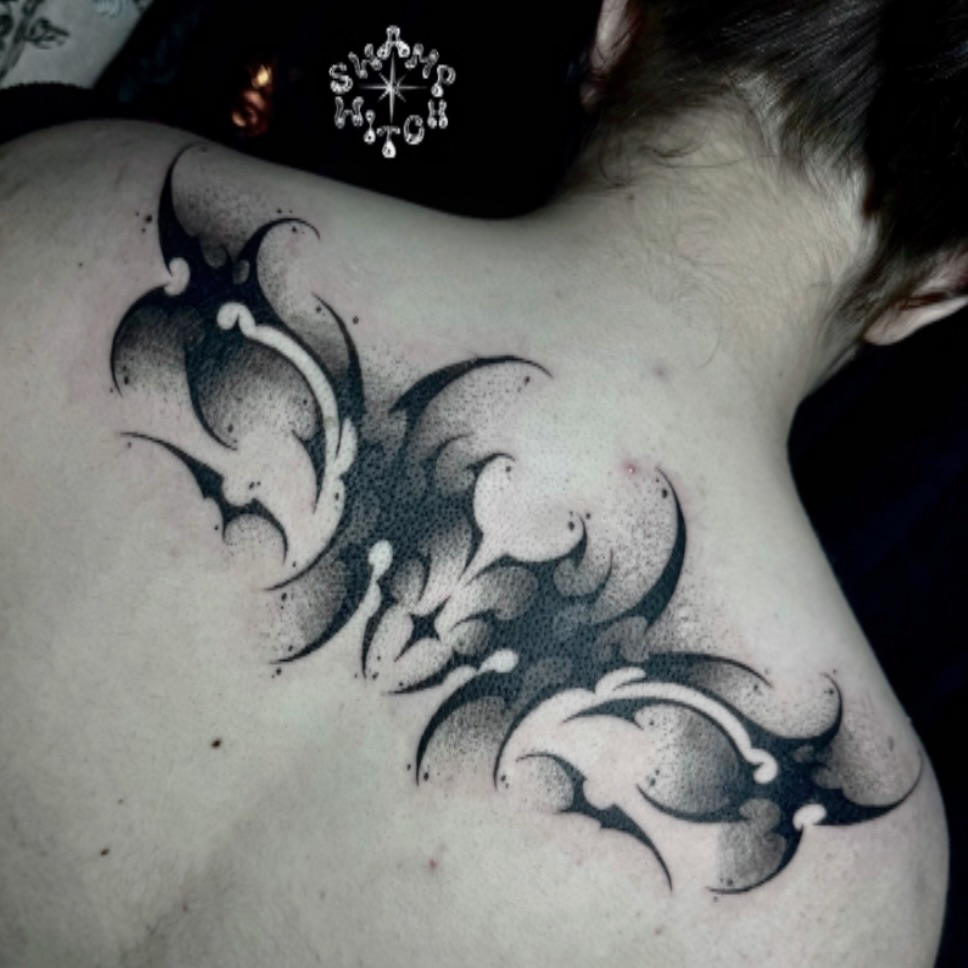 Tattoo by @swamp.witch.tattoos โ dotwork