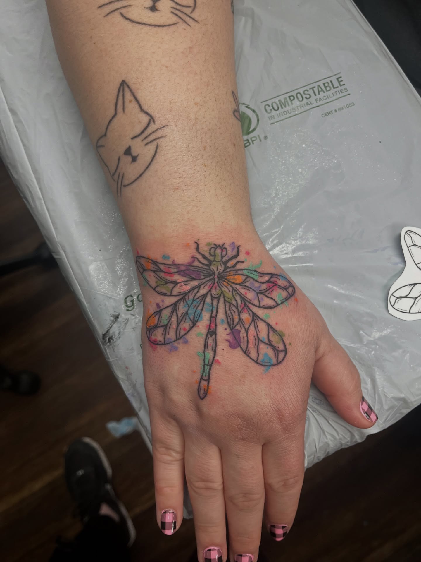 Tattoo by @autumnrosetattoos — watercolor