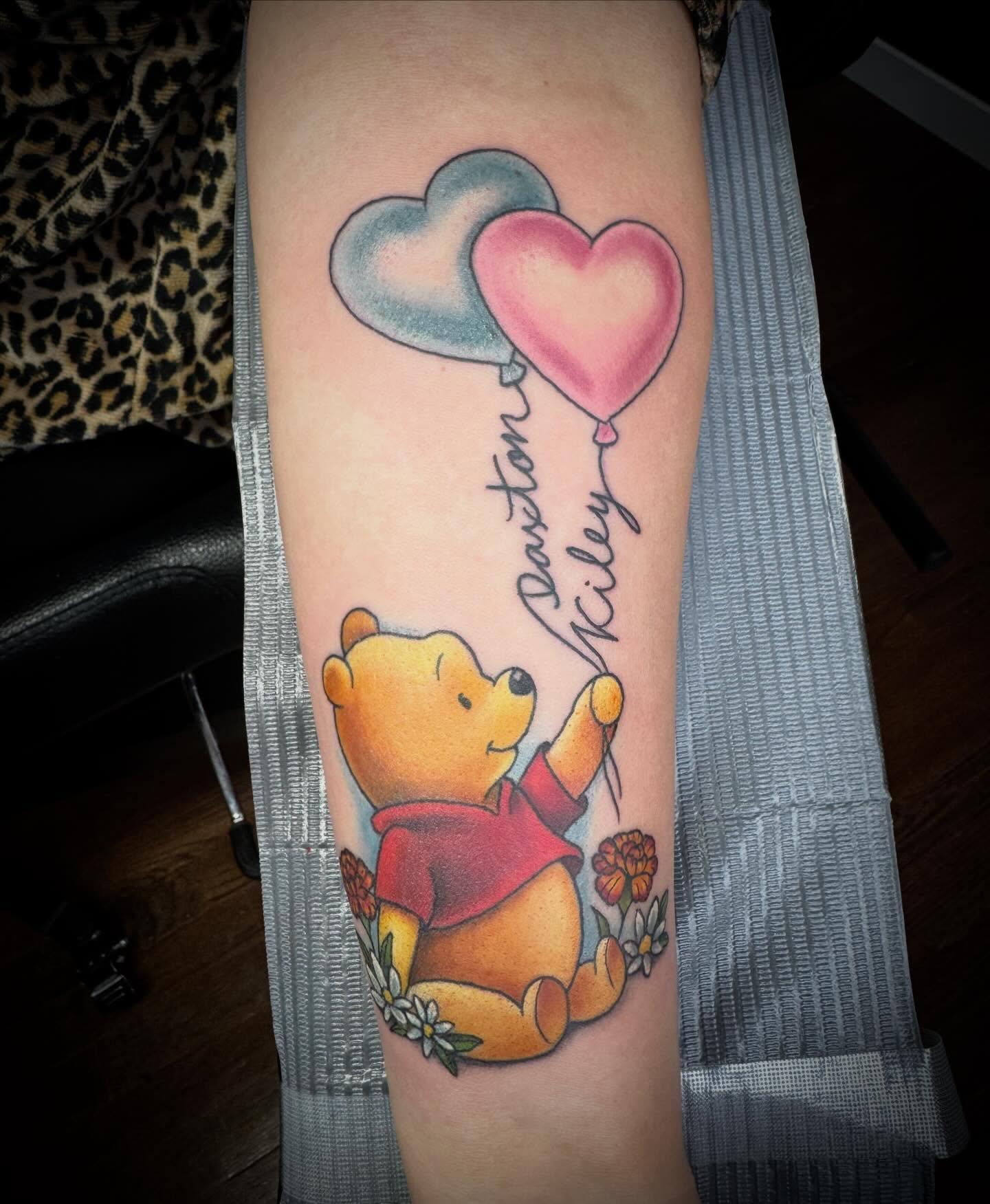 Tattoo by @beesnestqueenbee — illustrative