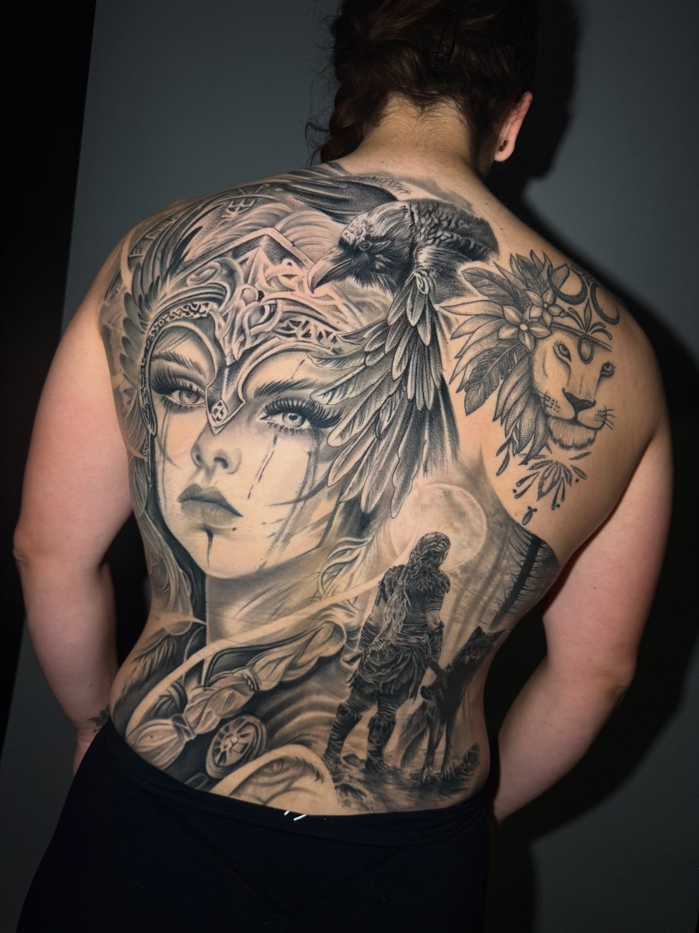 Tattoo by @gbarreratattoos — realism, black_and_grey
