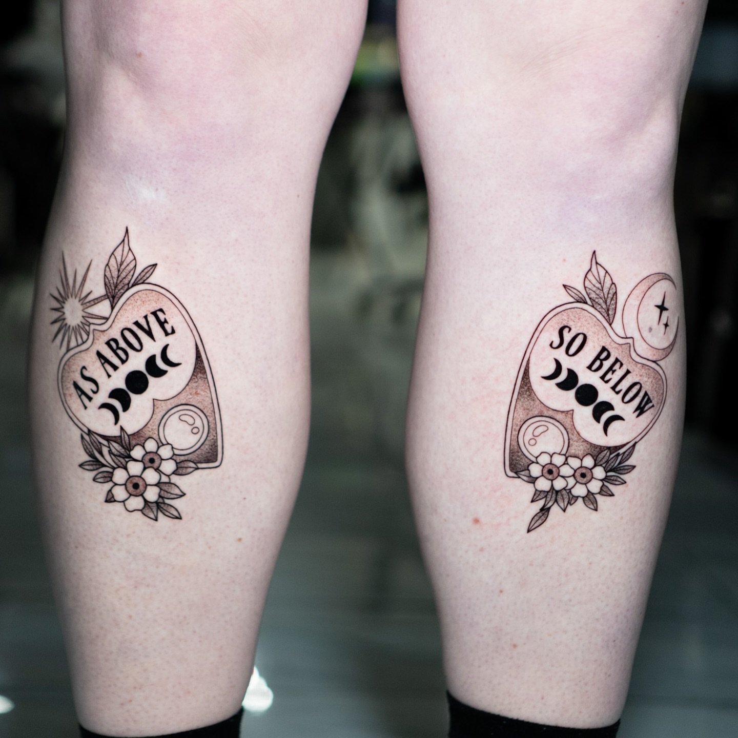 Tattoo by @inkdrunkjorden โ lettering_script, black_and_grey