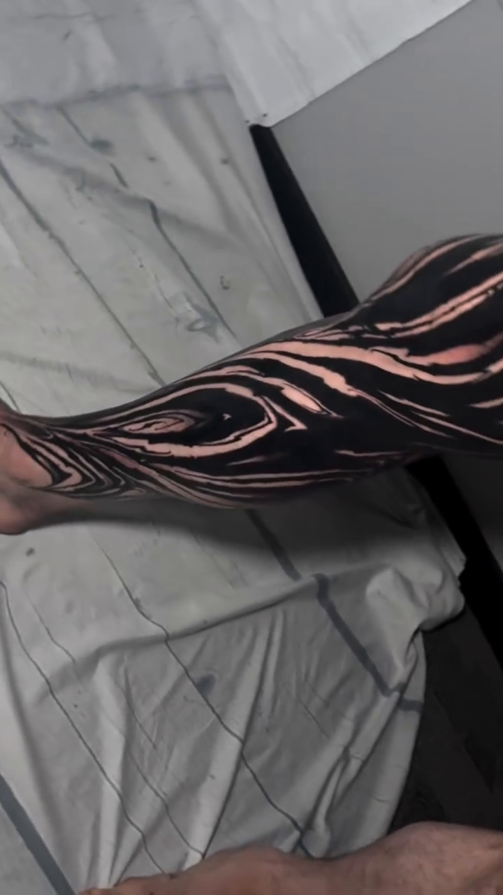 Tattoo by @tattoojimbo — blackwork