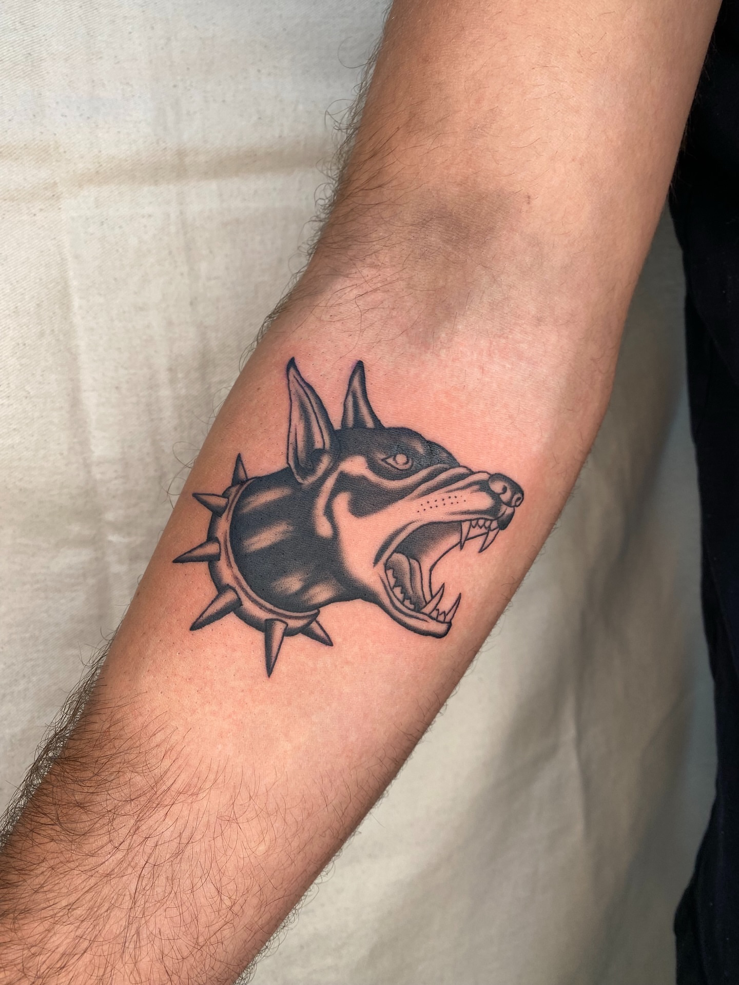Tattoo by @sashinkatattoo β black_and_grey