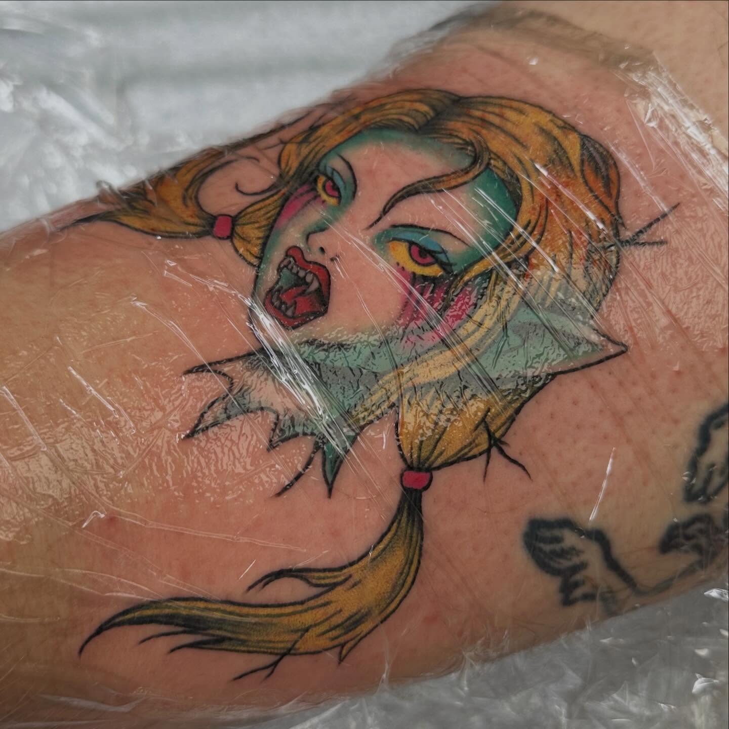 Tattoo by @gloomybugz — american_traditional