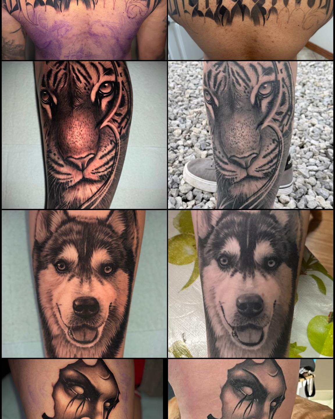Tattoo by @webbz_tattoos — realism, black_and_grey
