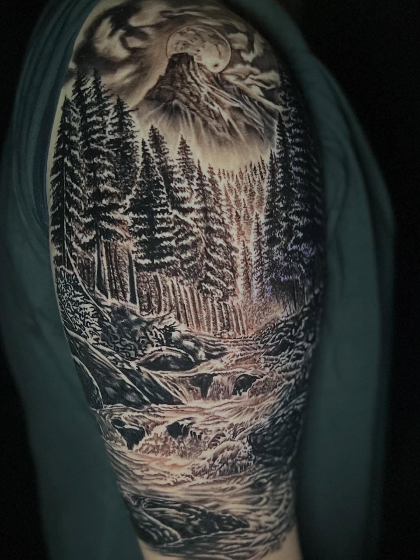 Tattoo by @danserna_tattoos — realism, dotwork