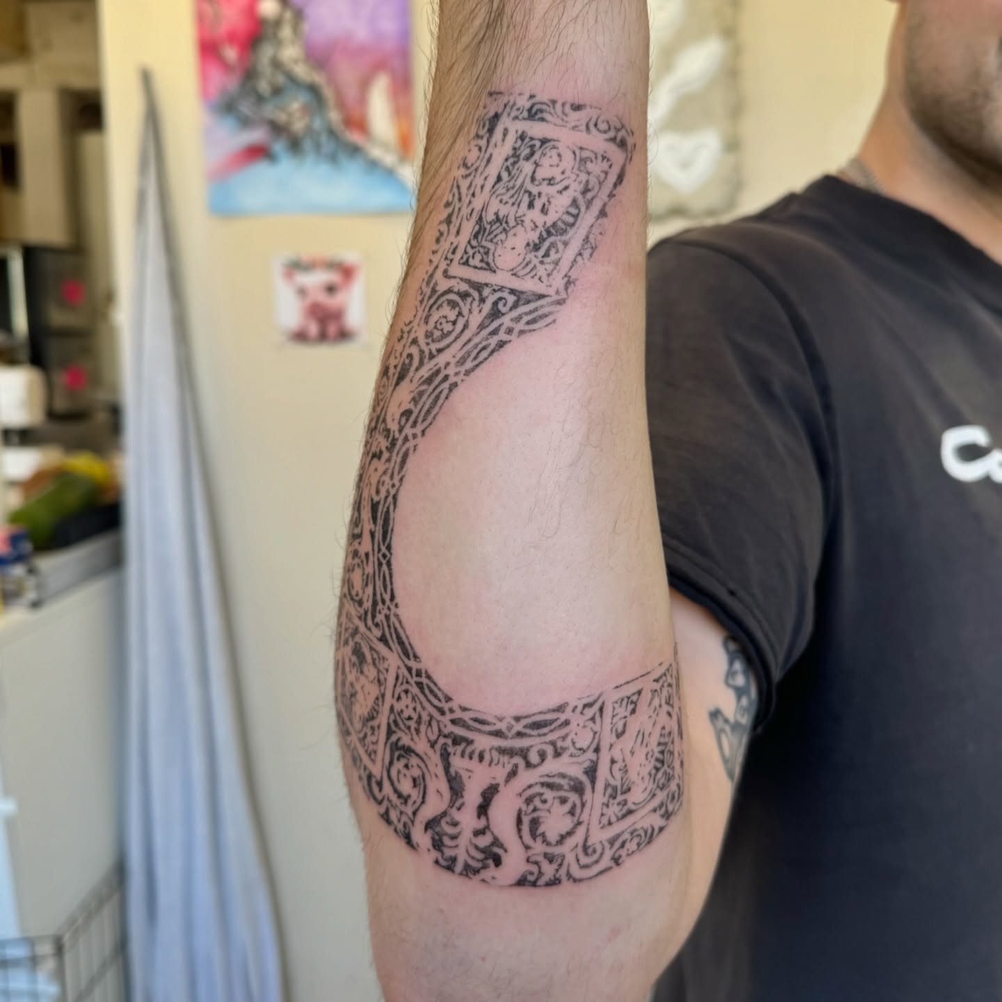 Tattoo by @henry.hank.howdy — black_and_grey