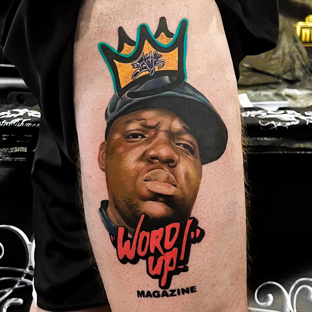 Tattoo work at Knoxville Tattoo Convention