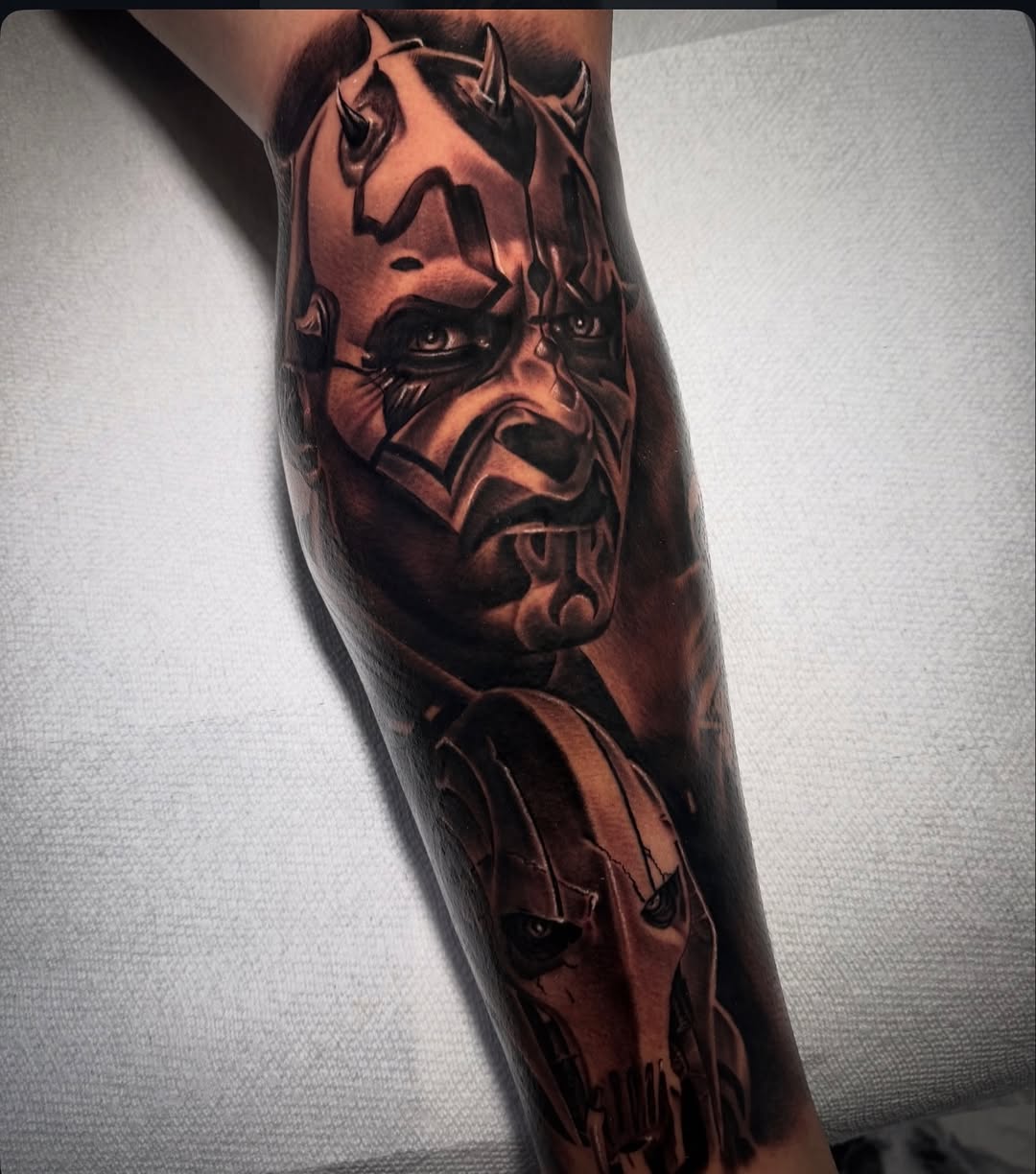 Tattoo by @bigrichtattoos β realism, black_and_grey