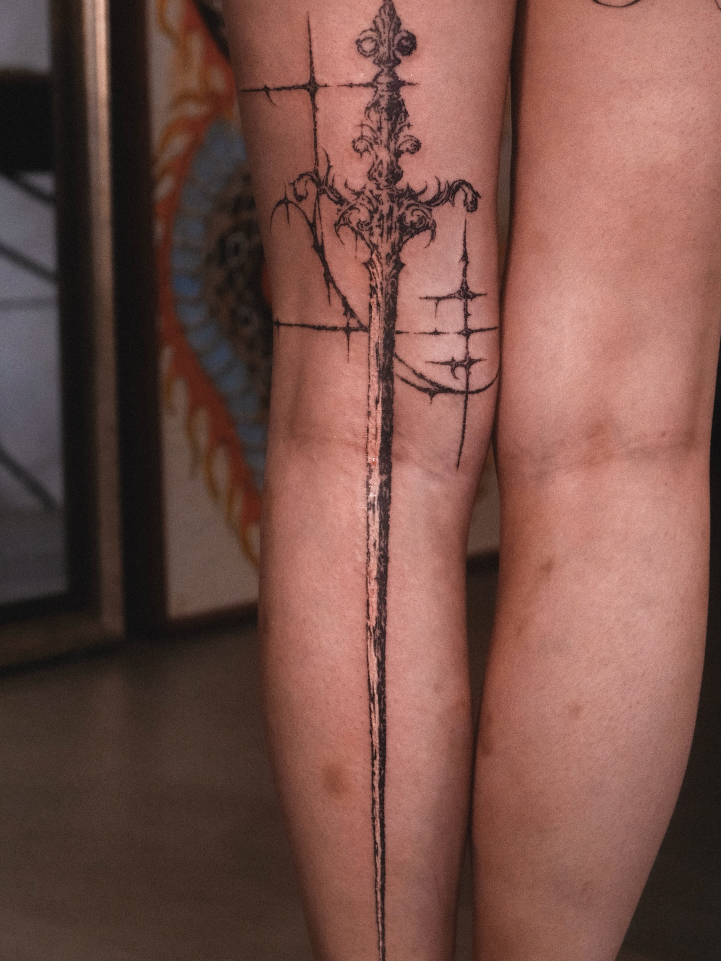 Tattoo by @ray_thefox — black_and_grey