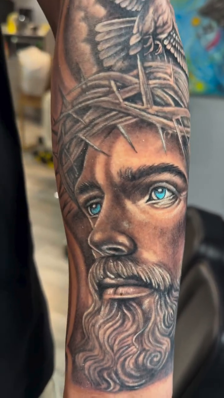 Tattoo by @sancheztapia81 — realism, black_and_grey
