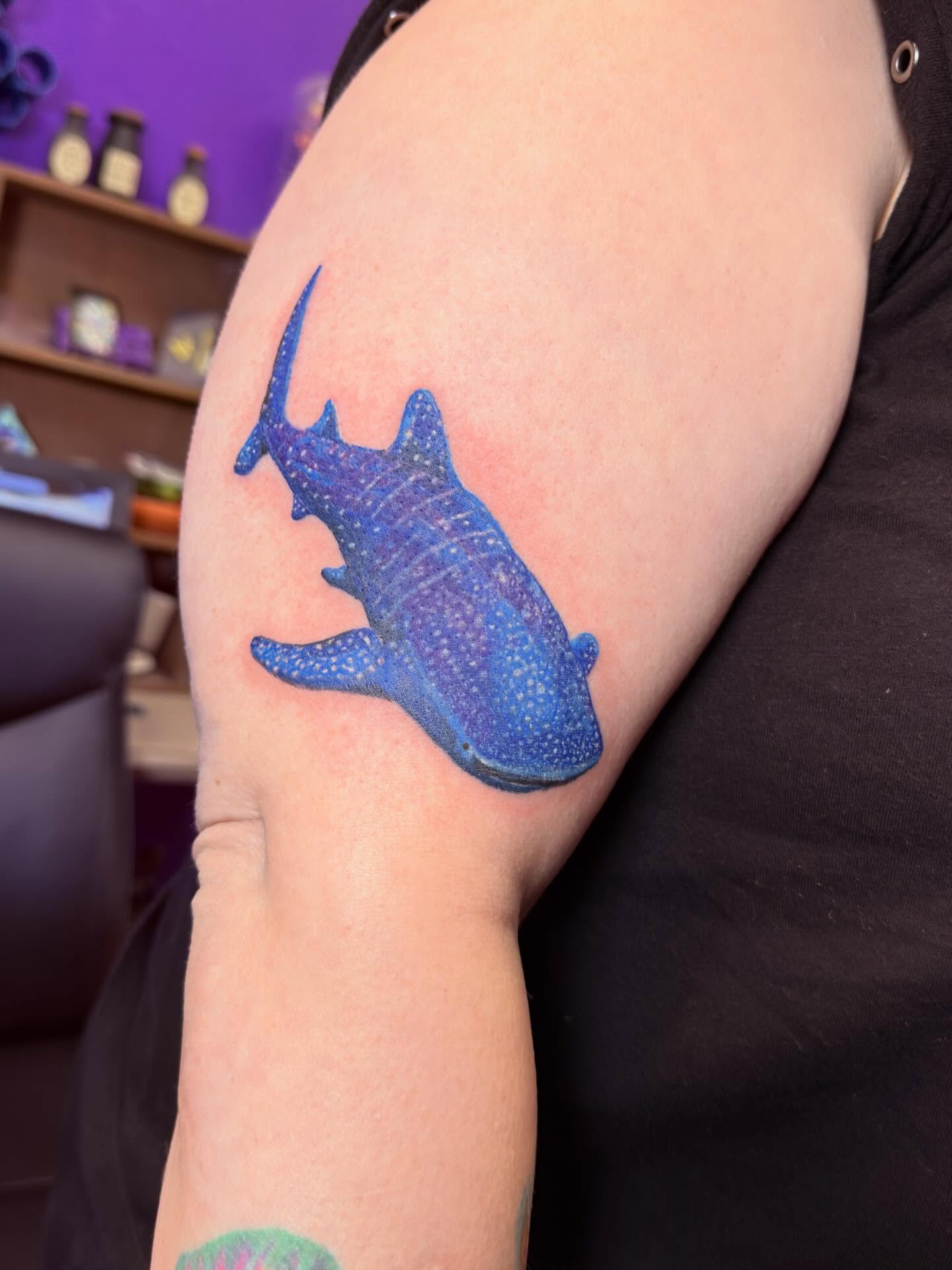 Tattoo by @tosh.pointo.tattoos — dotwork