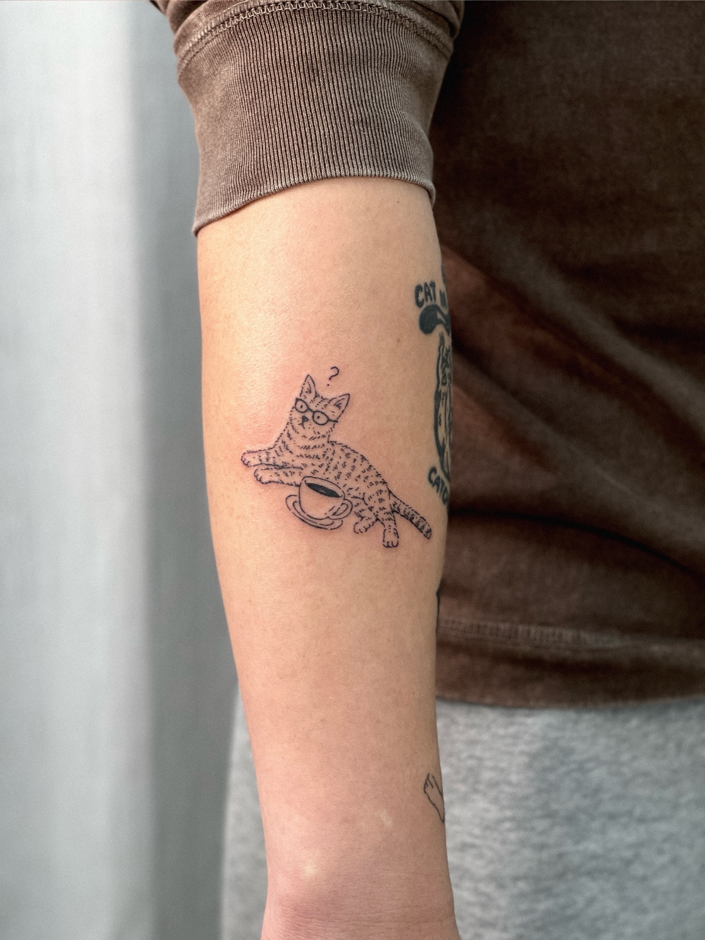 Tattoo by @555museum — dotwork