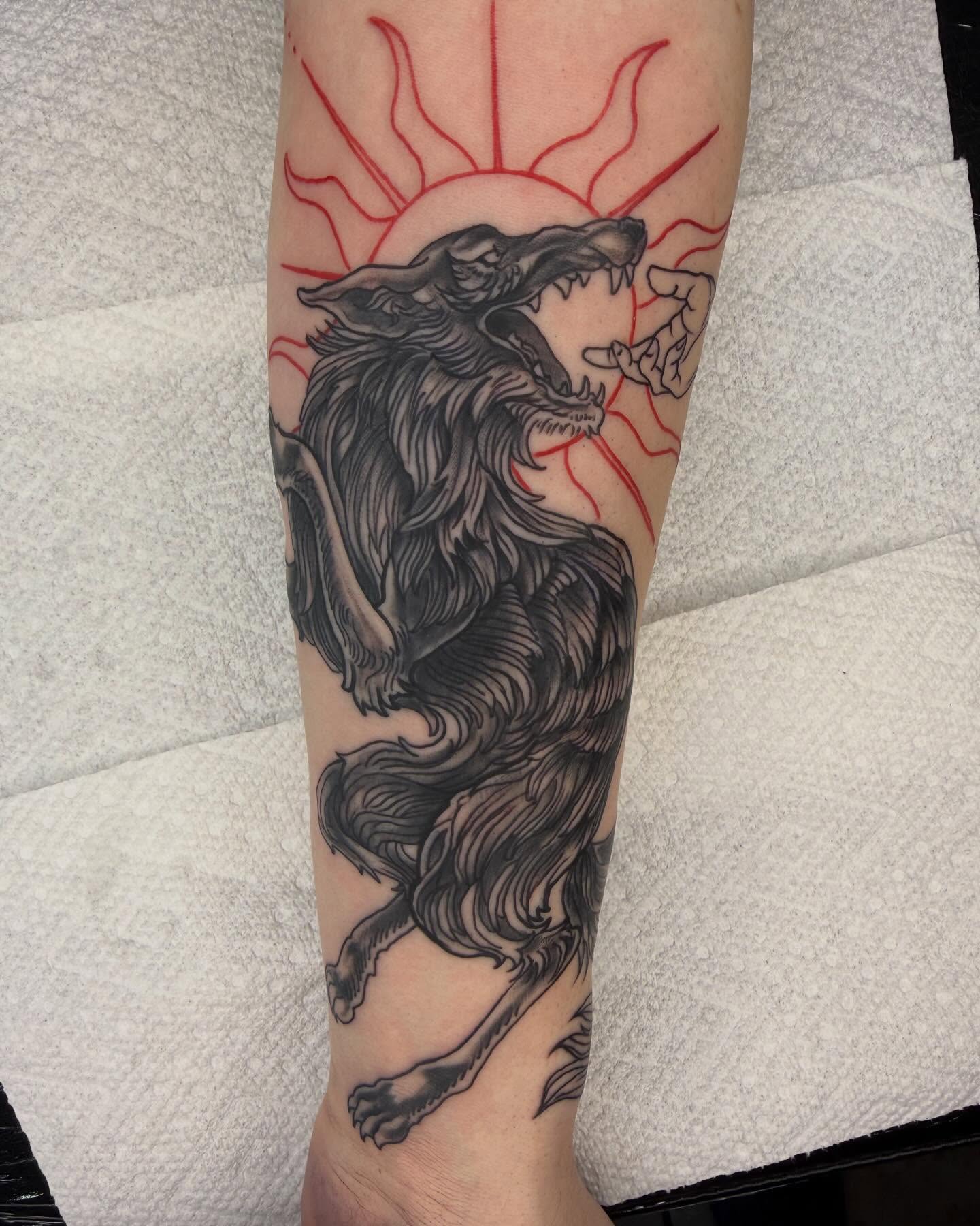 Tattoo by @frankdemao — black_and_grey, realism
