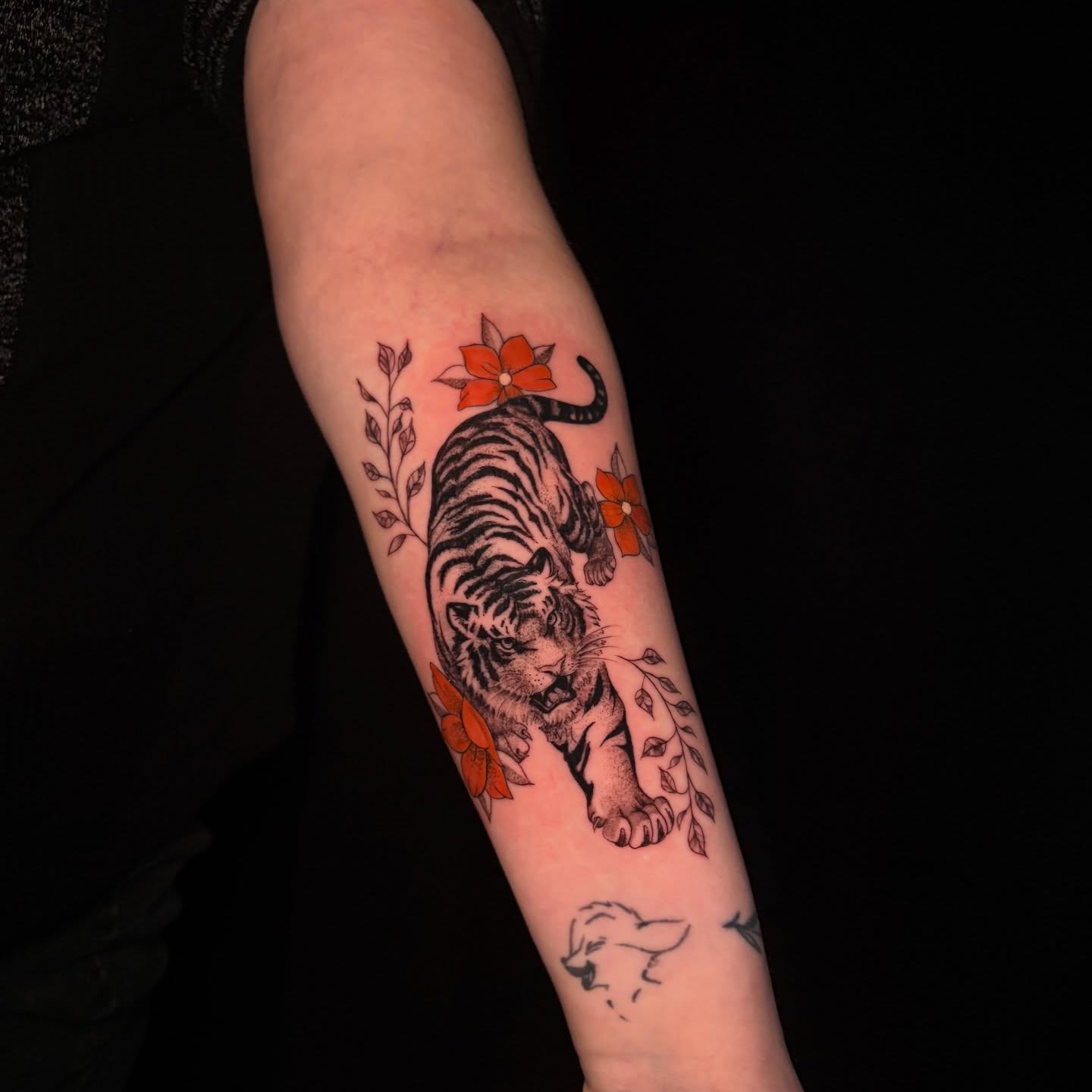 Tattoo by @angeline.tattoo — black_and_grey, realism