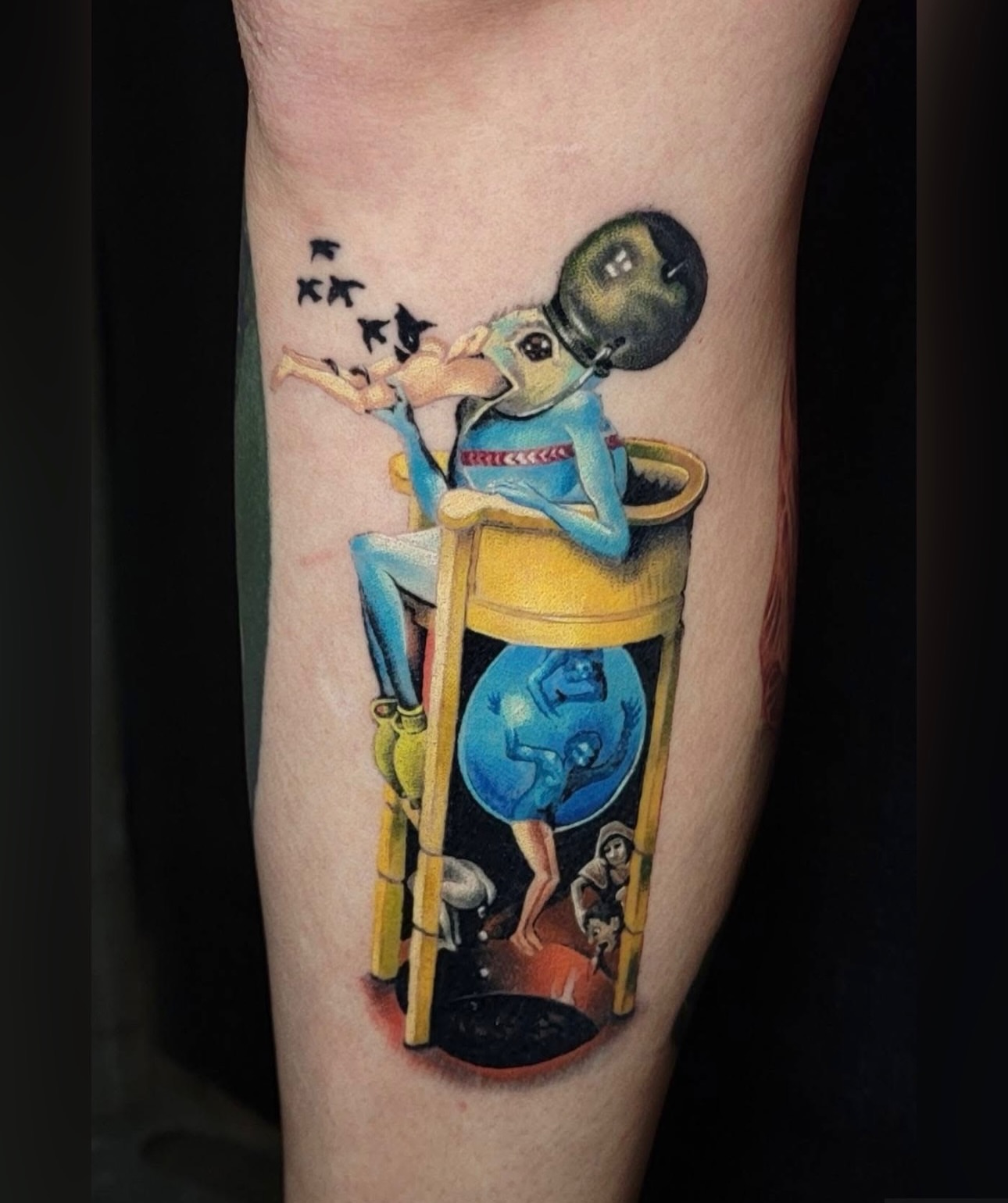 Tattoo by @melissadoestattoos — realism, surrealism