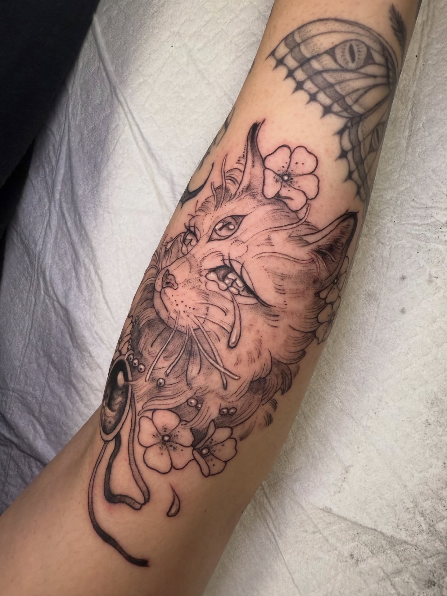 Tattoo by @scaledxwingstattoo โ black_and_grey, realism