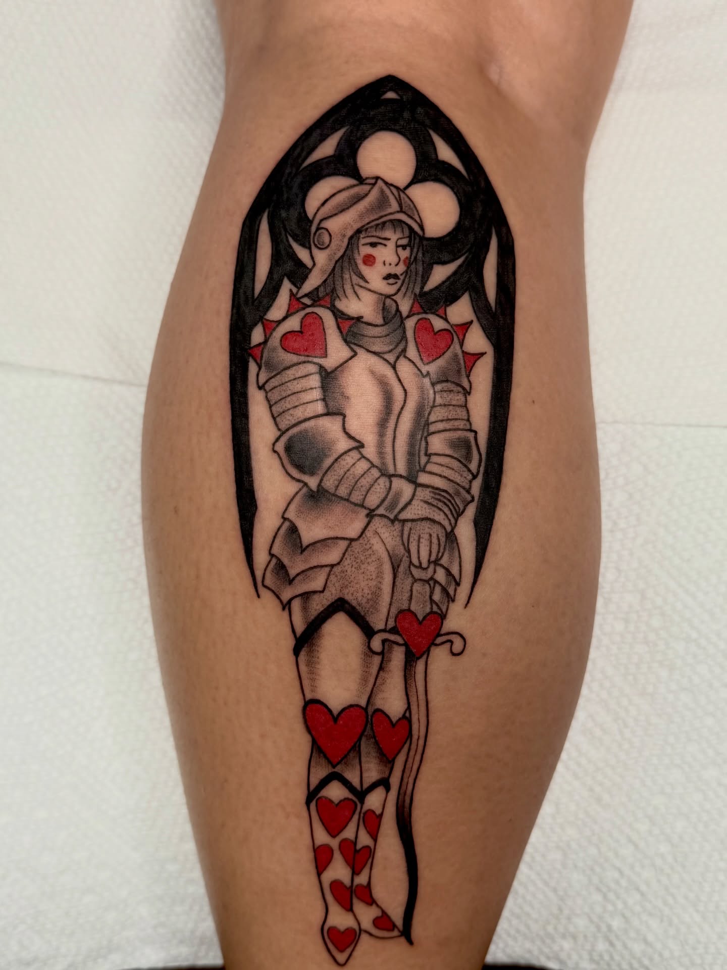 Tattoo by @maisontheprofessional — black_and_grey, anime