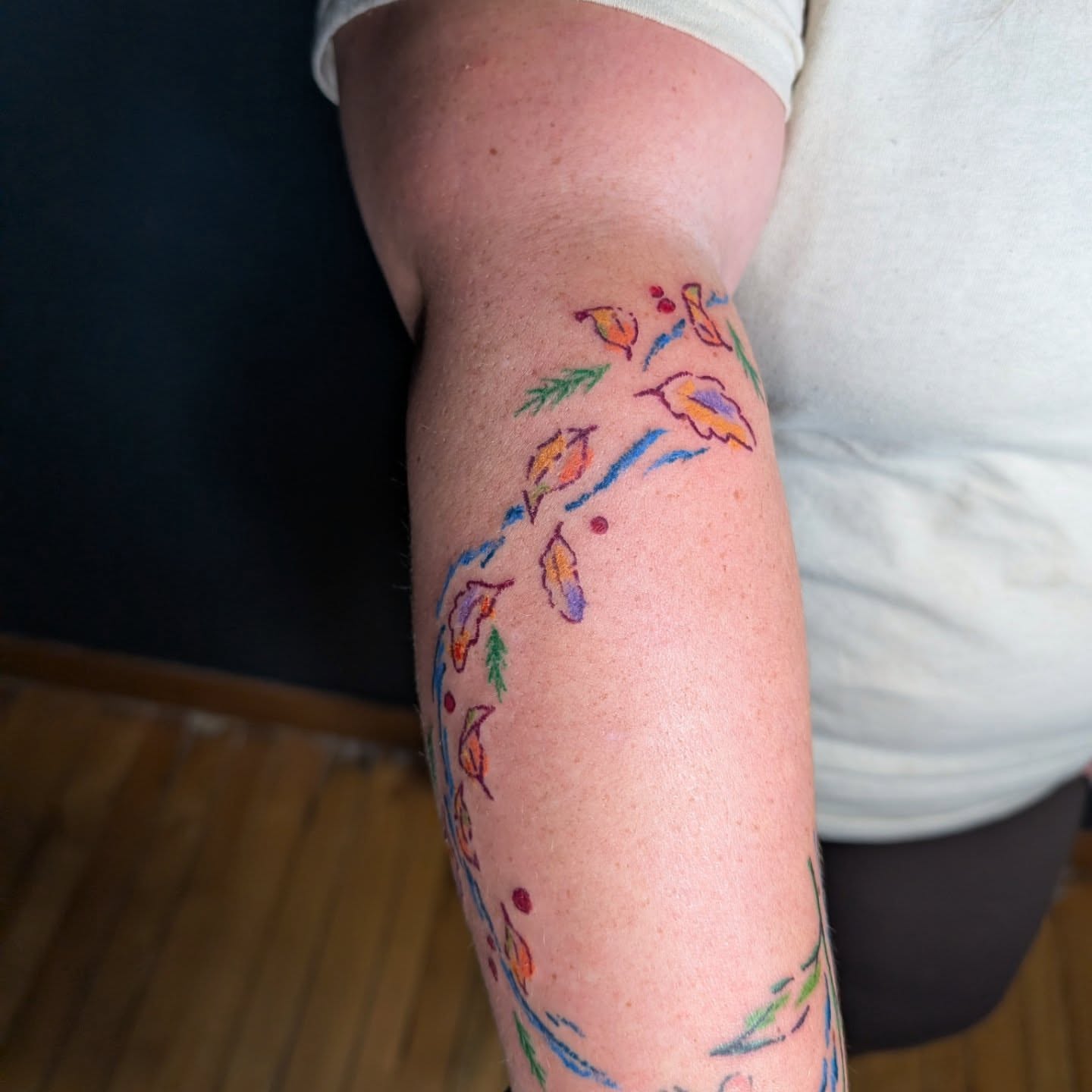 Tattoo by @ilaydaatak — watercolor