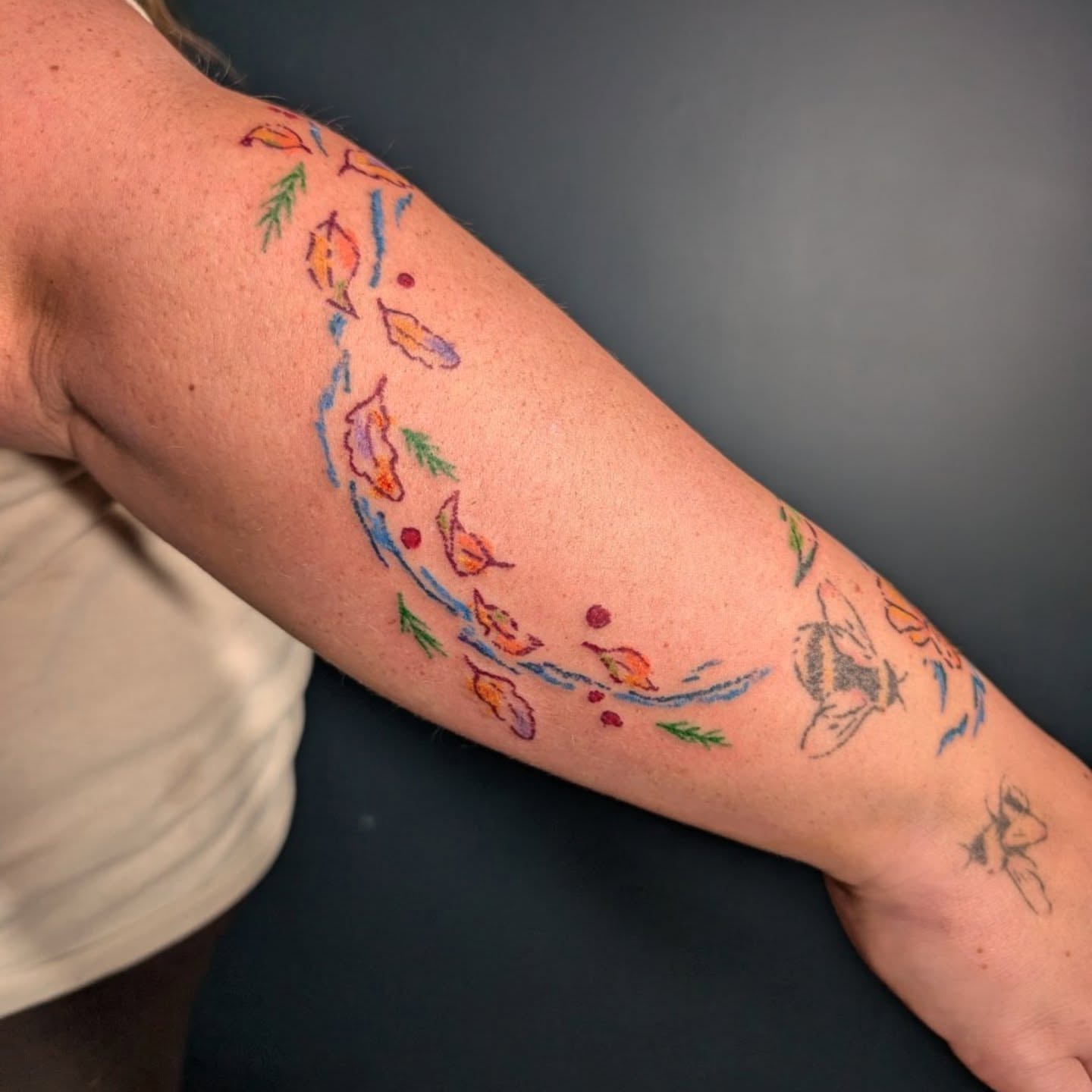 Tattoo by @ilaydaatak — watercolor