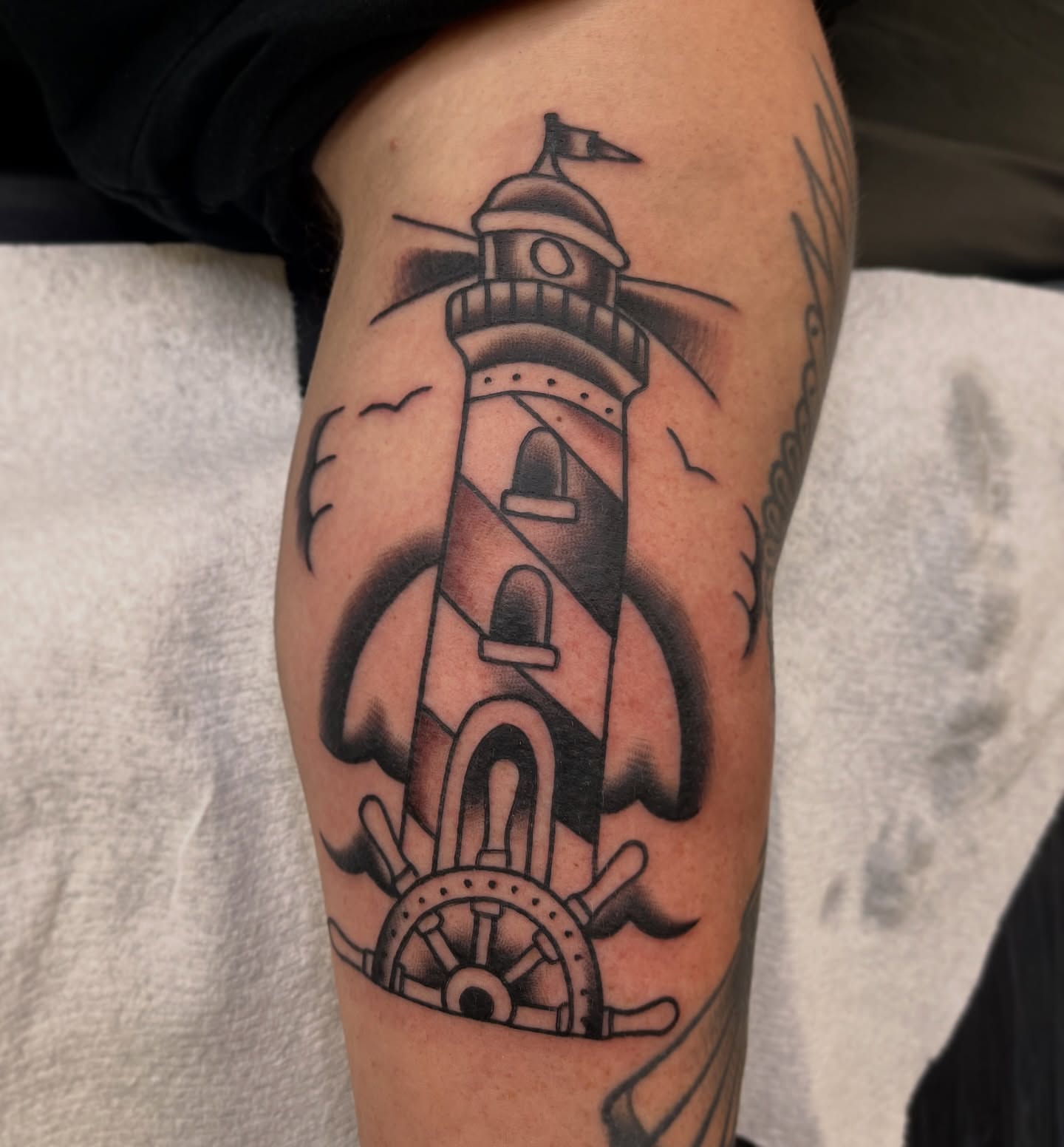 Tattoo by @tattooedbyjake — american_traditional, black_and_grey