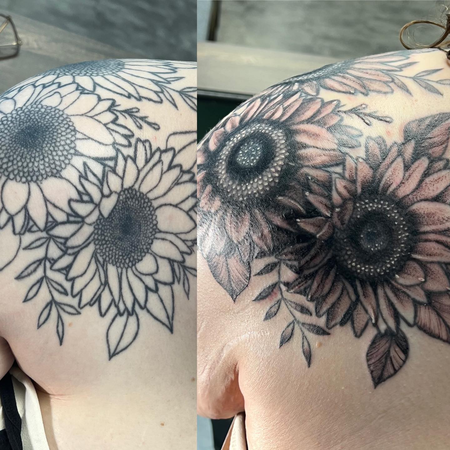 Tattoo by @shani.tattoo — dotwork, realism