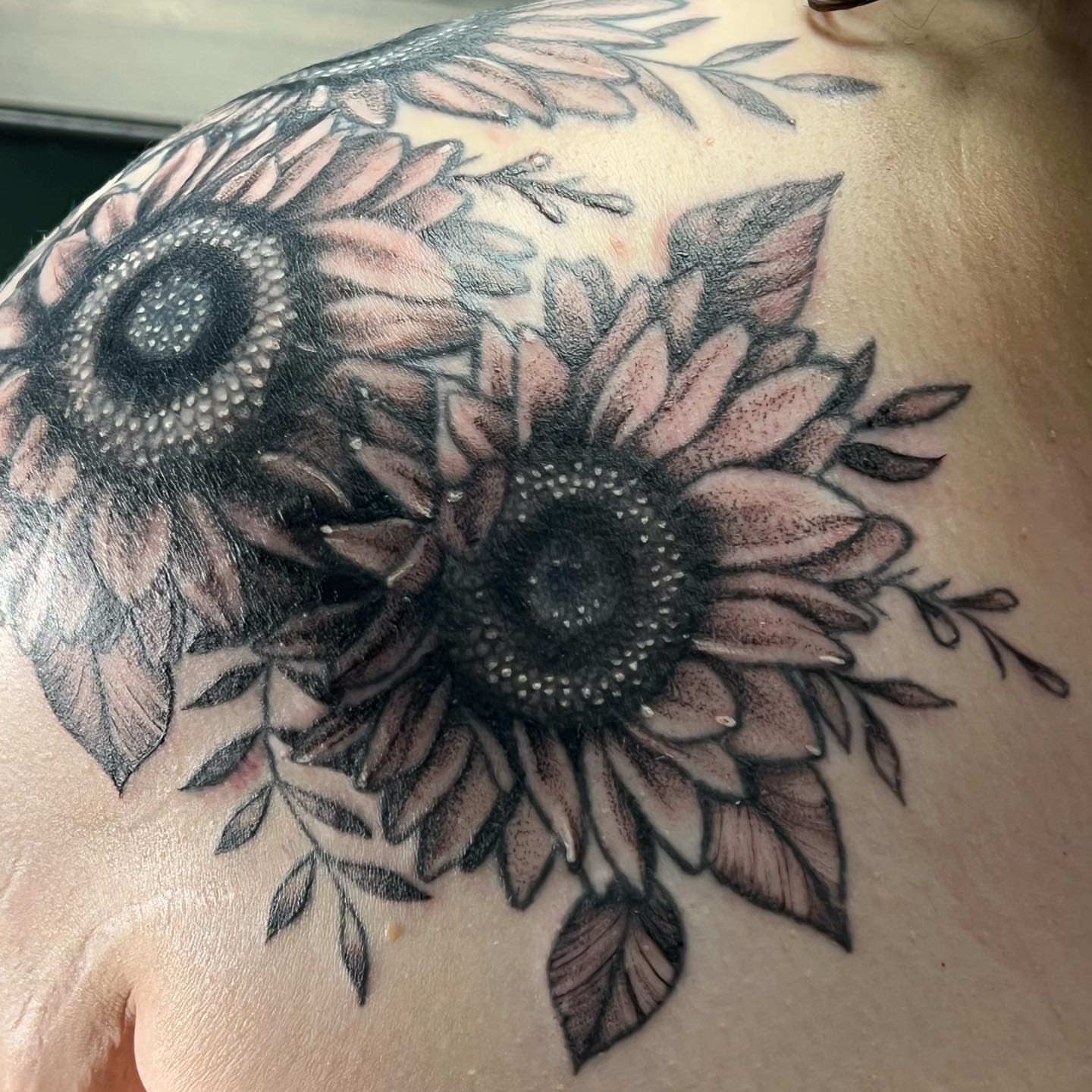 Tattoo by @shani.tattoo — dotwork, realism