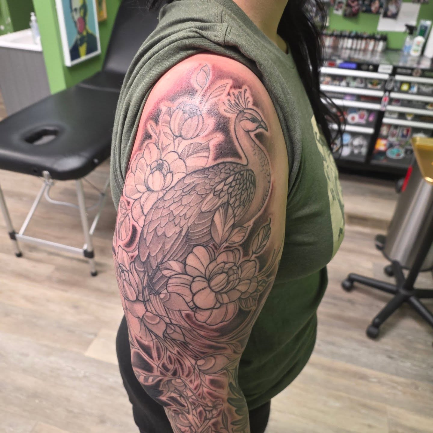 Tattoo by @tatsbykyra1 โ black_and_grey