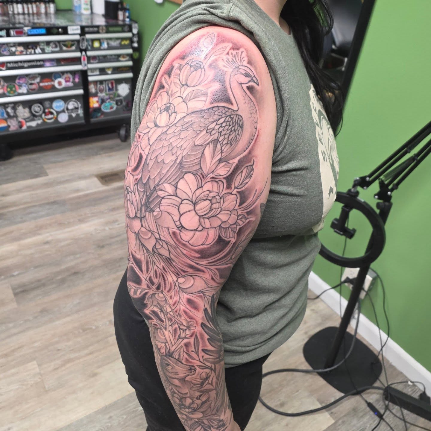 Tattoo by @tatsbykyra1 โ black_and_grey